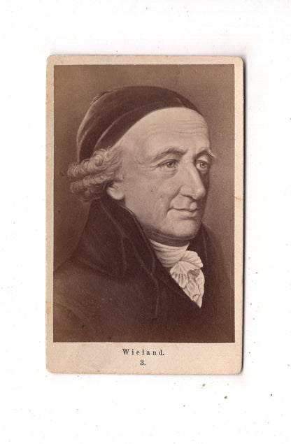 Fotografie Kunst / Christoph Martin Wieland - 1870er