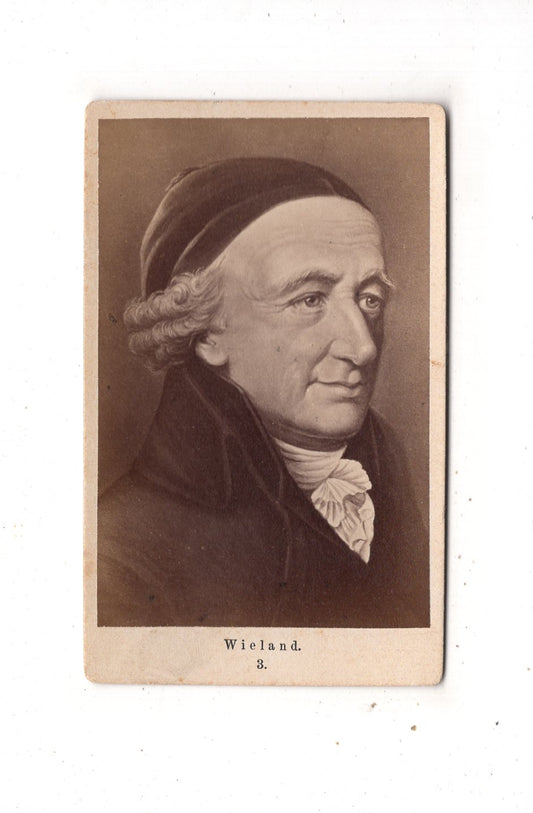 Fotografie Kunst / Christoph Martin Wieland - 1870er