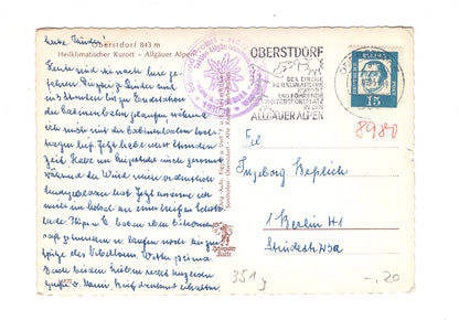 Ansichtskarte Oberstdorf / Allgäuer Alpen / H1-53
