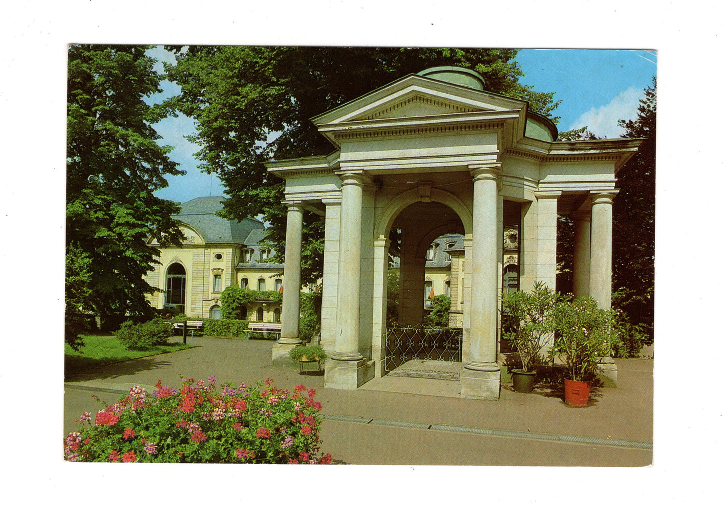 Ansichtskarte Bad Nenndorf / Brunnentempel
