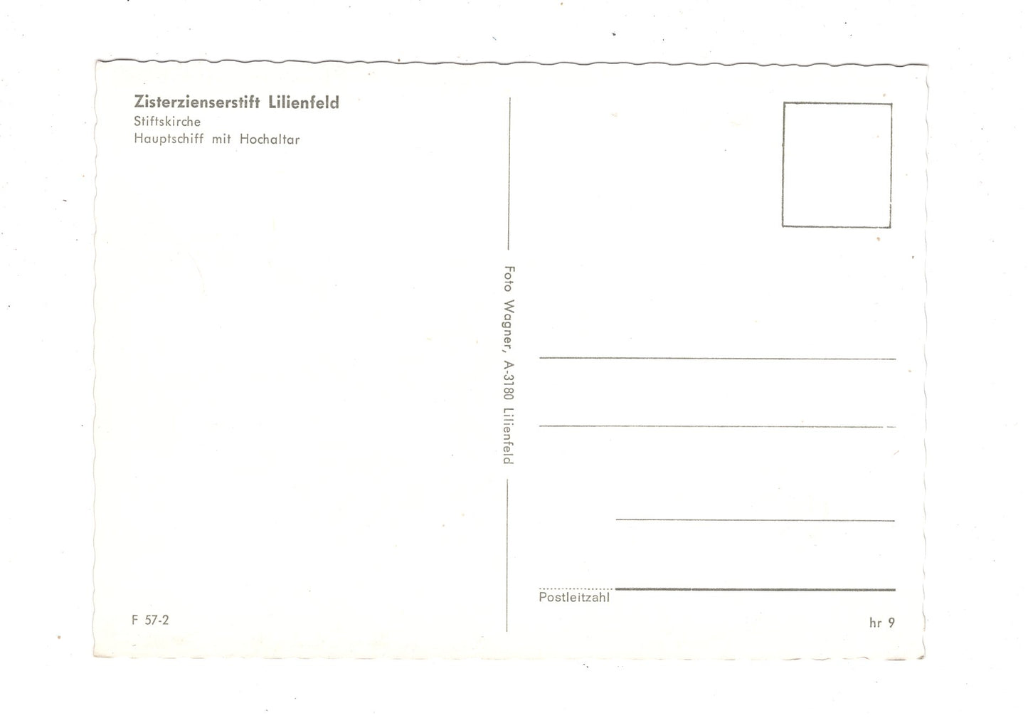 Ansichtskarte Lilienfeld / Zisterzienserstift / Stiftskirche / Österreich