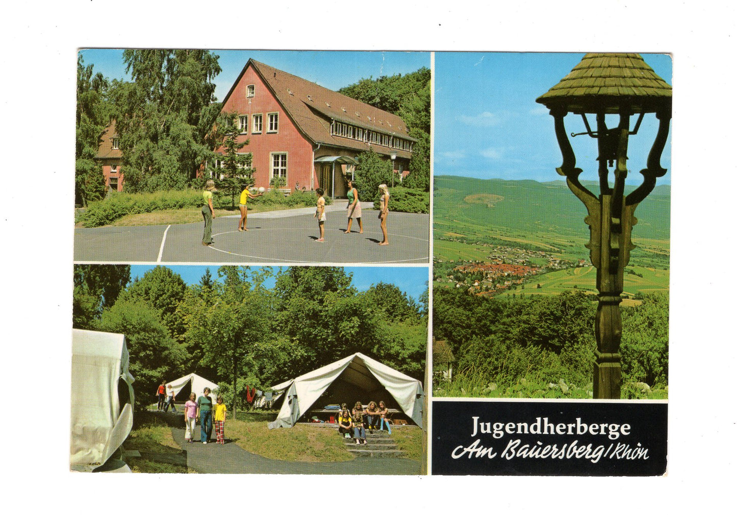 Ansichtskarte Jugendherberge der Stadt Schweinfurt Am Bauersberg / Rhön