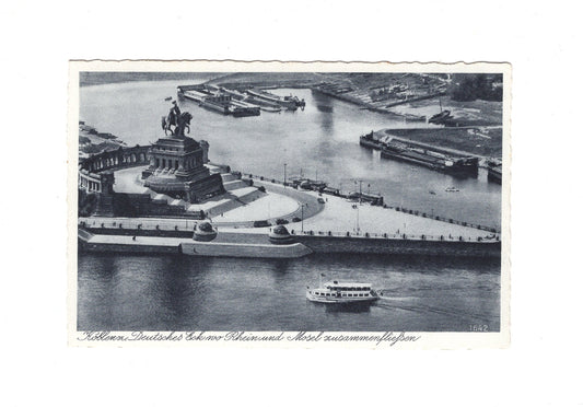 Ansichtskarte Koblenz am Rhein / Deutsches Eck