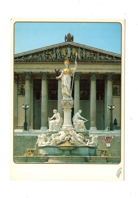 Ansichtskarte Wien / Parlament / Österreich