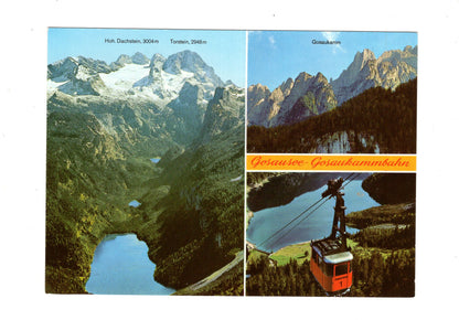 Ansichtskarte Gosausee - Gosaukammbahn / Oberösterreich / Österreich