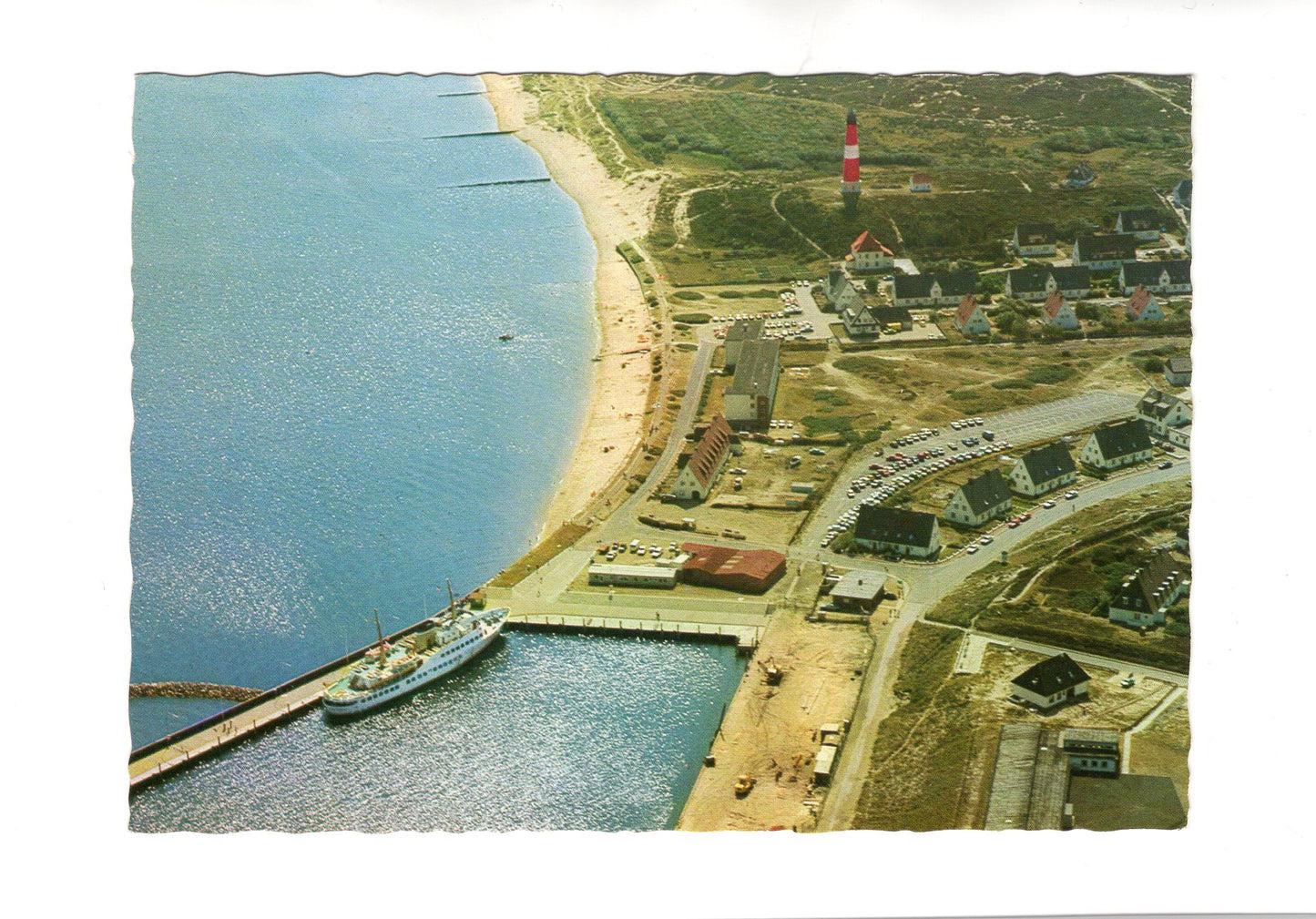 Ansichtskarte Nordseebad Hörnum auf Sylt / Hafen