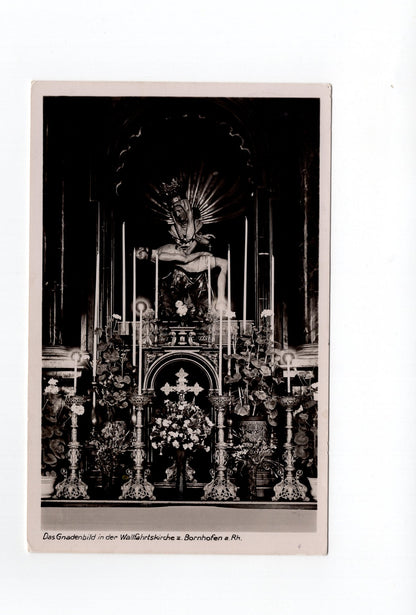 Ansichtskarte Gnadenbild in der Wallfahrtskirche  zu Bornhofen am Rhein