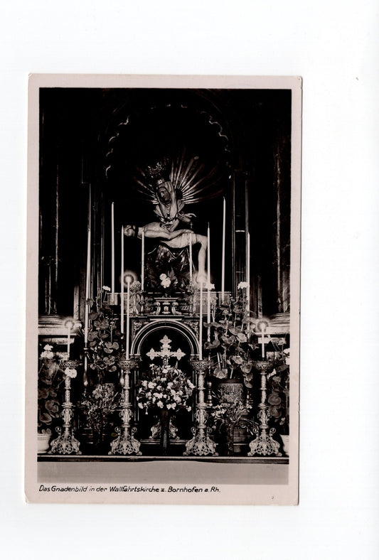 Ansichtskarte Gnadenbild in der Wallfahrtskirche  zu Bornhofen am Rhein