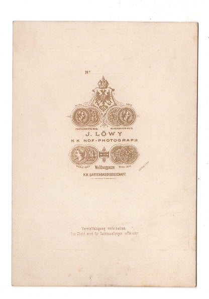 Fotografie Feine Dame - Wien 1870er / CAB W-20