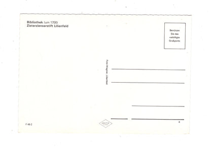 Ansichtskarte Lilienfeld / Zisterzienserstift / Bibliothek / Österreich