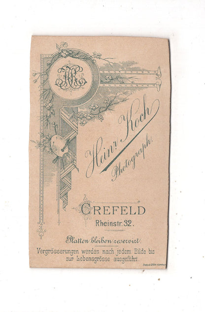 Fotografie Feiner Junge - Krefeld 1890er