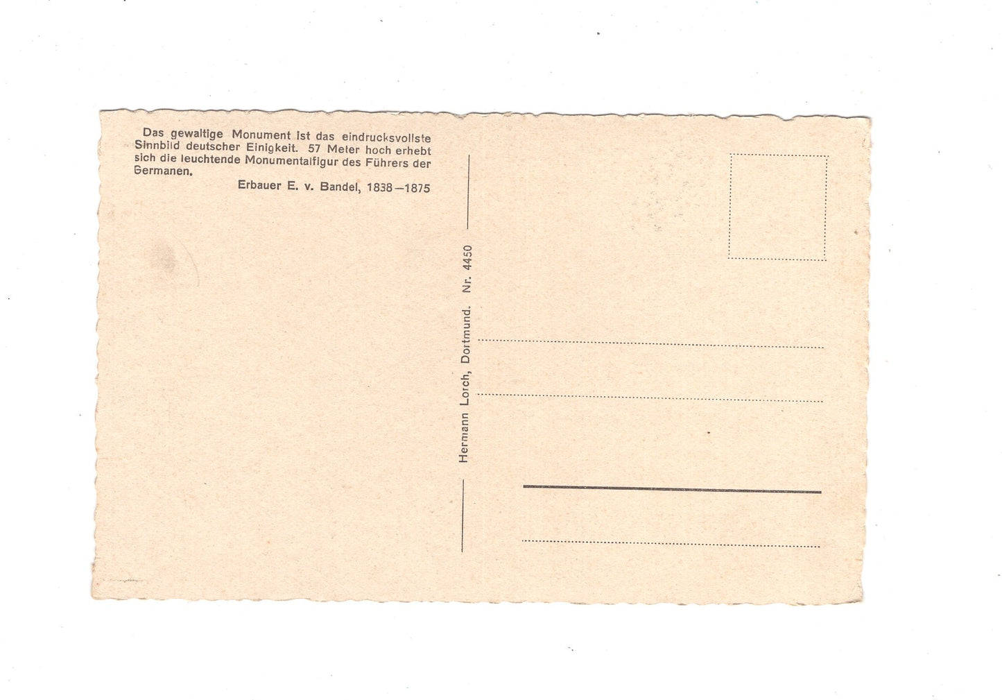 Ansichtskarte Teutoburger Wald / Hermannsdenkmal