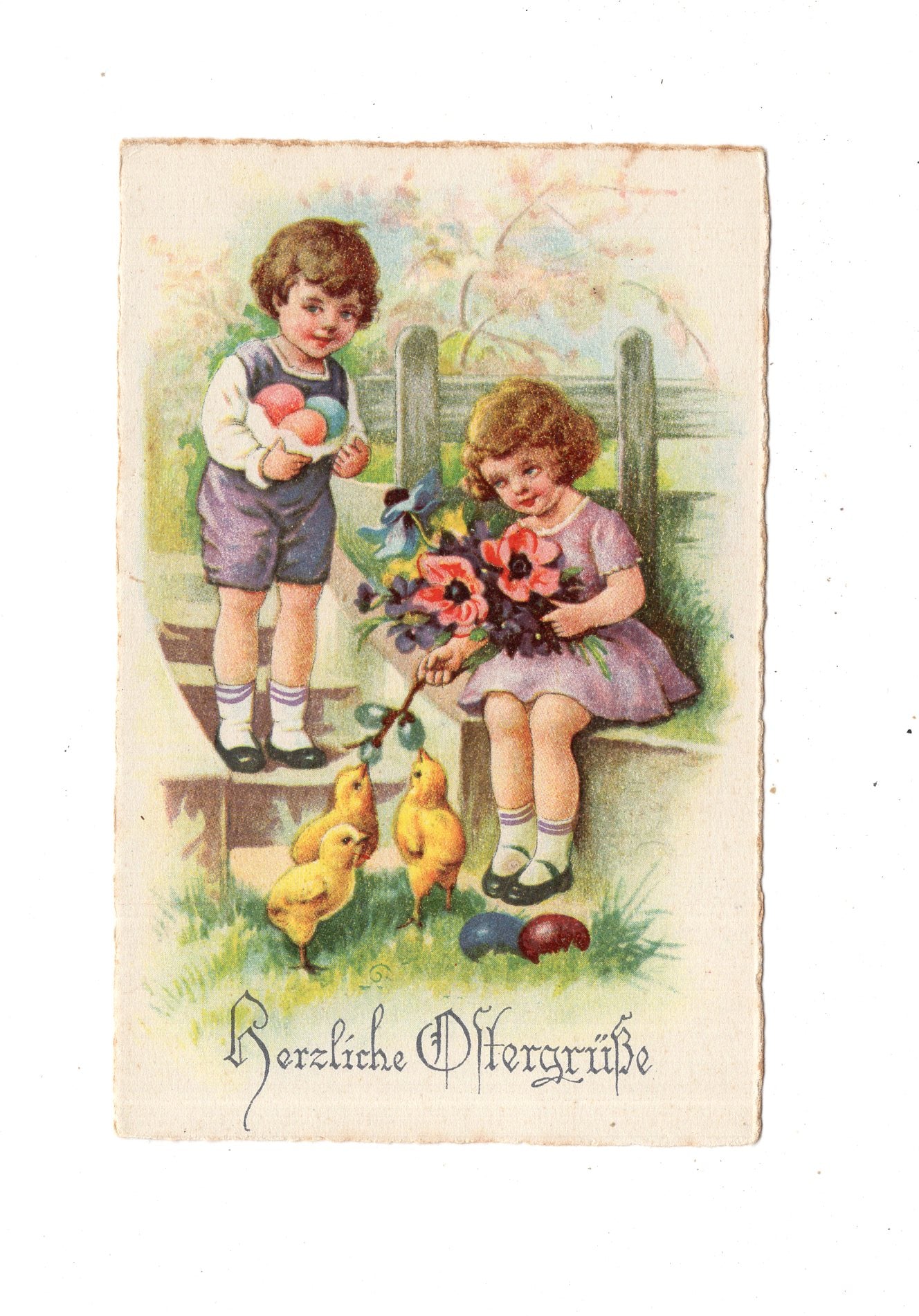 Ansichtskarte Feiertage / Frohe Ostern / L1-55