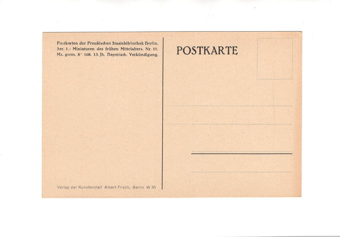 Ansichtskarte / Kunst Postkarte der Preußischen Staatsbibliothek Berlin