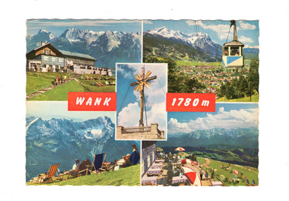 Ansichtskarte Am Wank / Wankhaus / Wankbahn +++