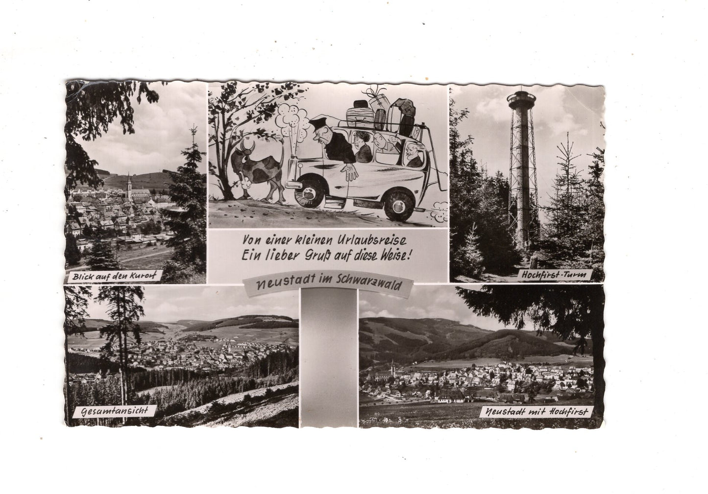 Ansichtskarte Neustadt im Schwarzwald / Hochfirst-Turm +++ / K1-56