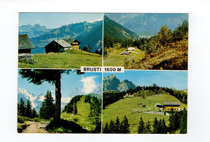 Ansichtskarte Brusti / Schweiz