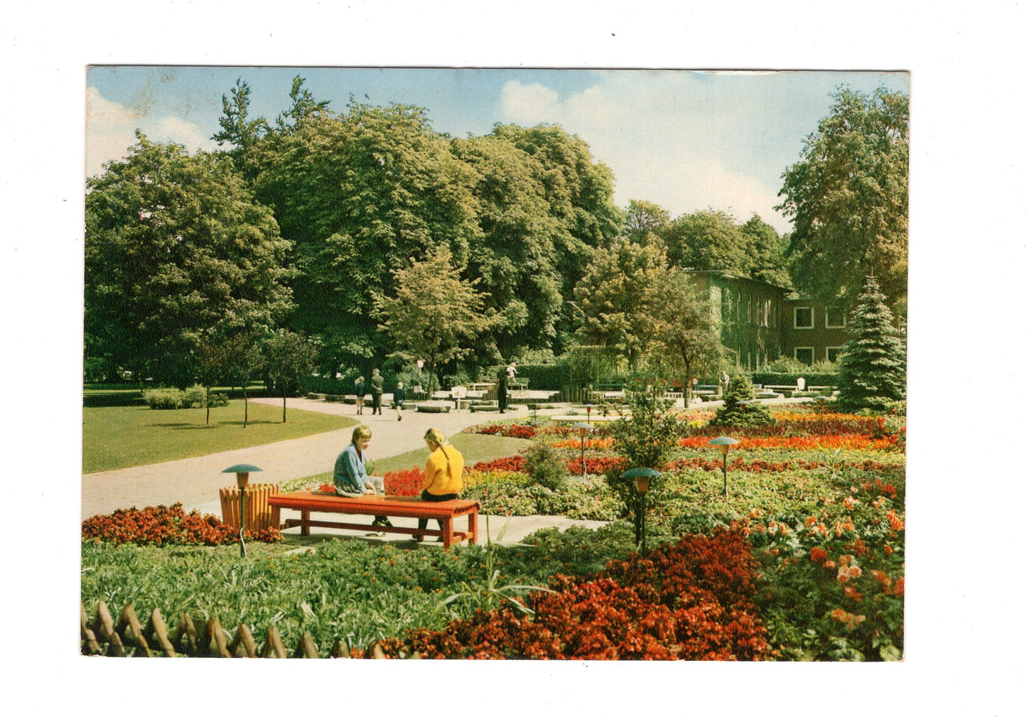 Ansichtskarte Neumünster / Holstein / Rencks-Park / H1-70