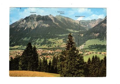 Ansichtskarte Oberstdorf / Allgäuer Alpen / H1-54