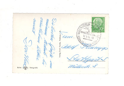 Ansichtskarte Wasserburg / Bodensee / Kirche und Pfarrhaus +++ / J1-64