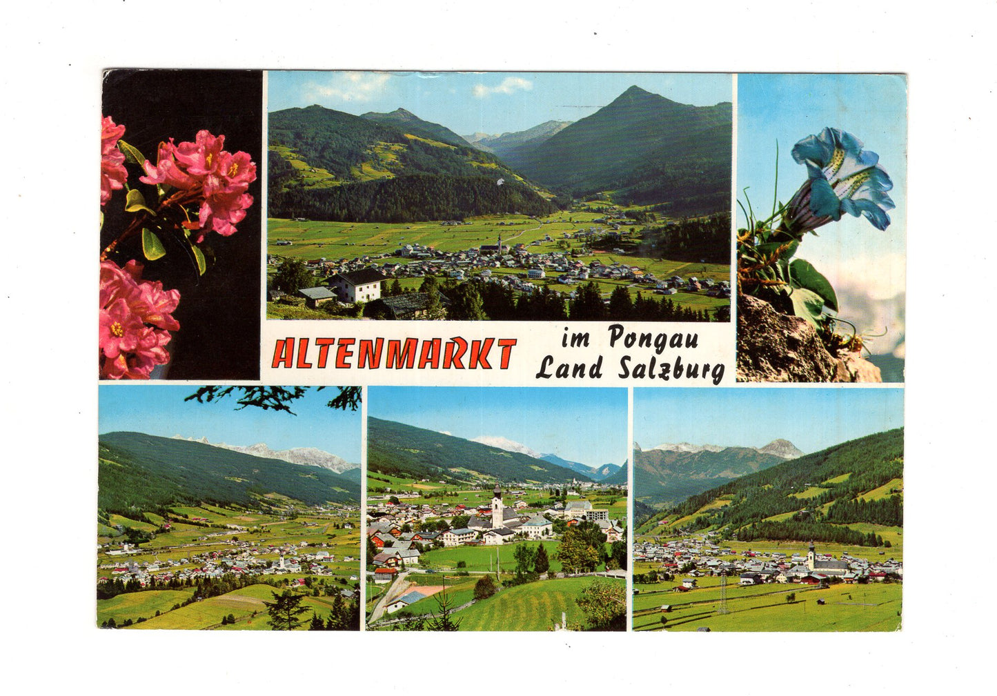 Ansichtskarte Altenmarkt im Pongau / Salzburger Land / Österreich