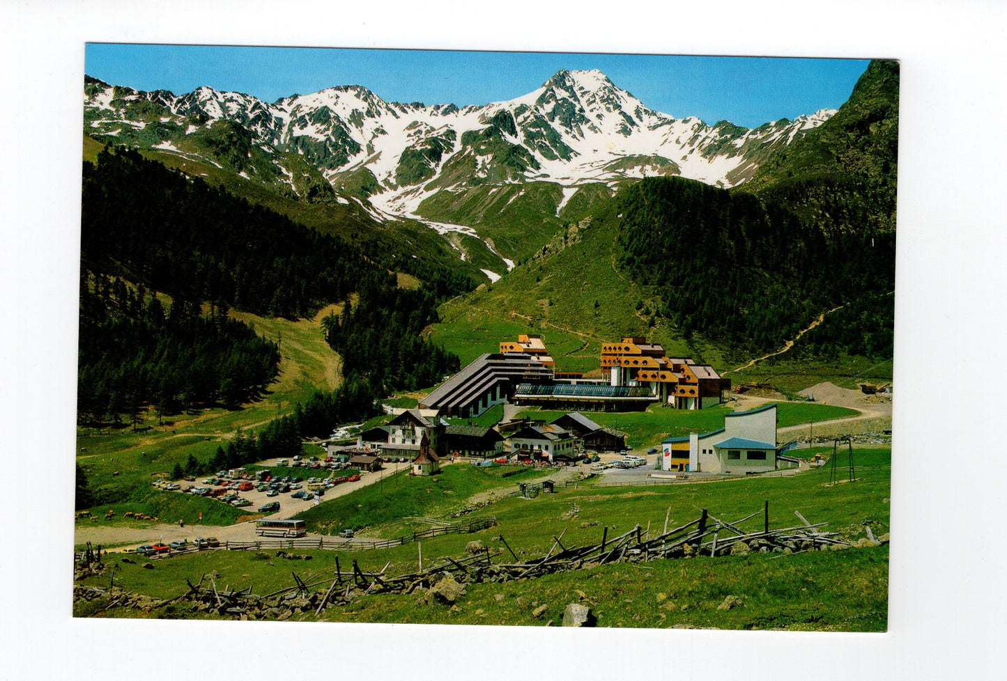 Ansichtskarte Sportdorf Kurzras / Schnalstal bei Meran / Südtirol / Italien