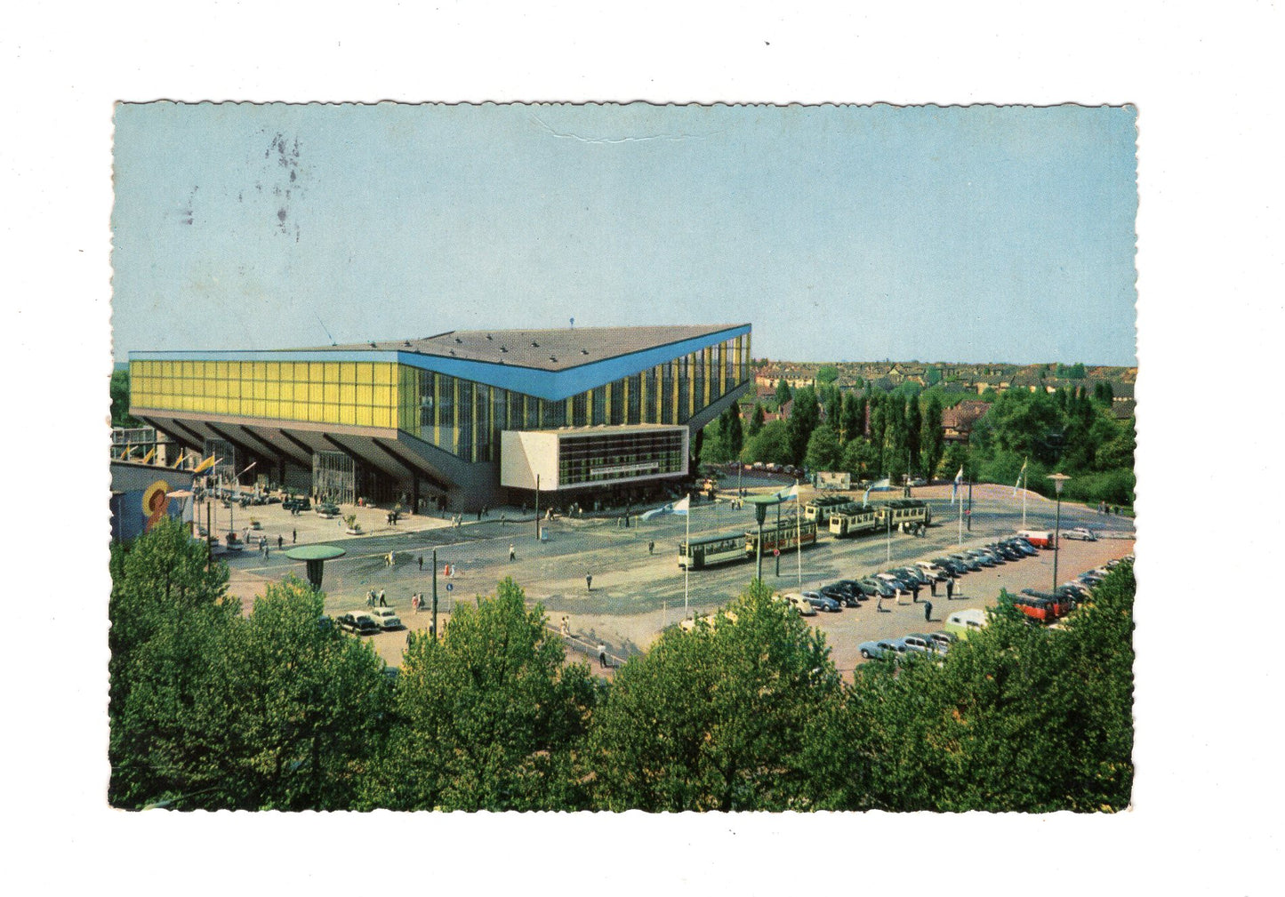 Ansichtskarte Essen / Gruga-Halle / H1-70