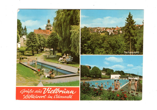 Ansichtskarte Vielbrunn im Odenwald