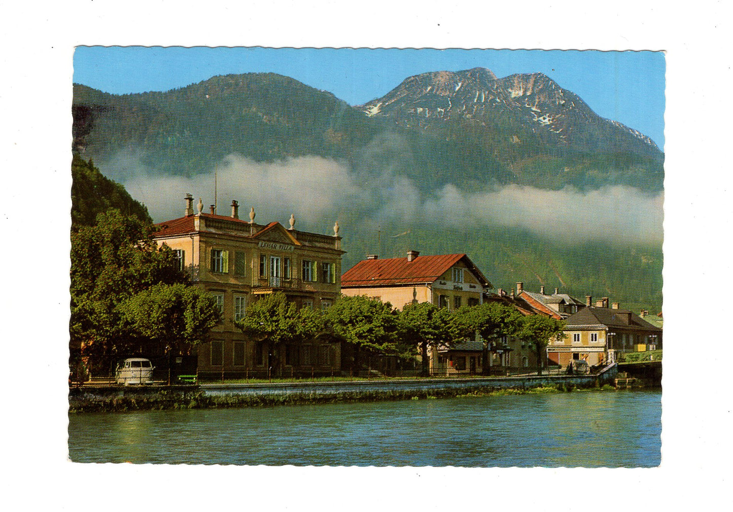 Ansichtskarte Bad Ischl / Lehár-Villa / Oberösterreich / Österreich