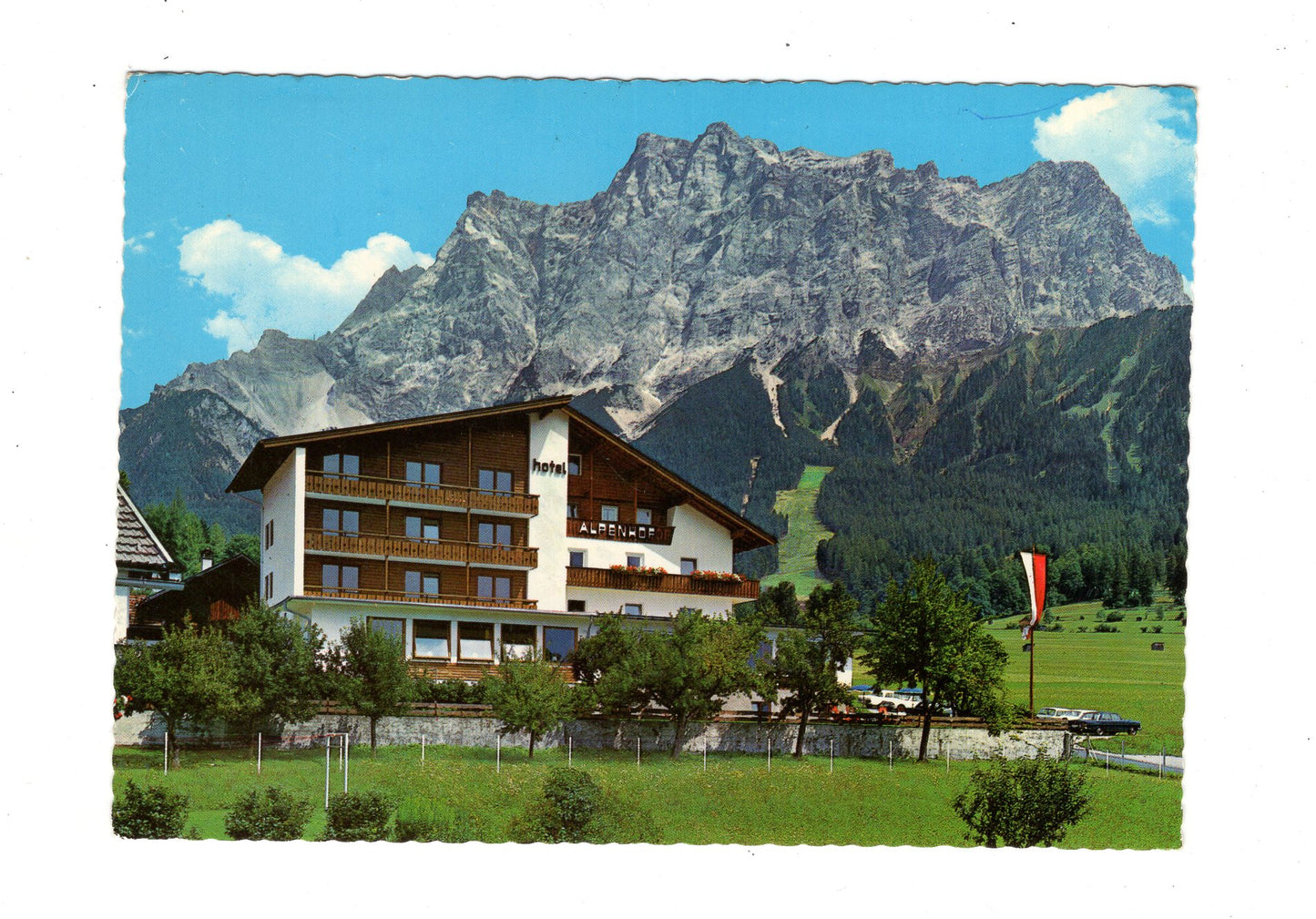 Ansichtskarte Hotel Alpenhof / Ehrwald / Tirol / Österreich