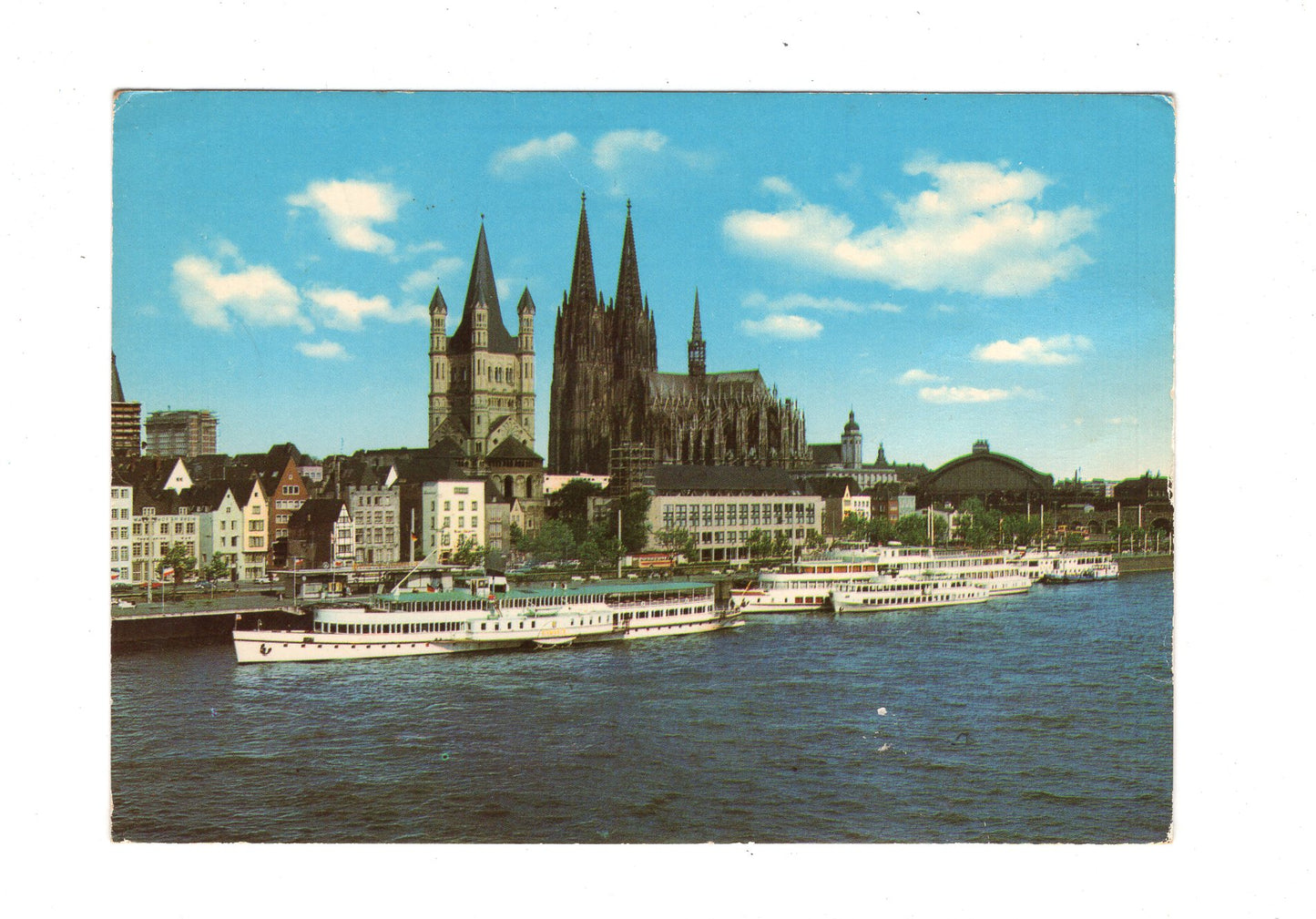 Ansichtskarte Köln am Rhein / Dom - St. Martin / G1-57
