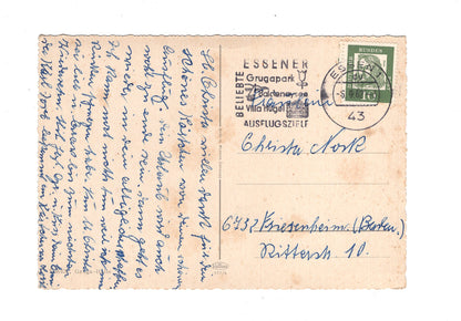 Ansichtskarte Essen / Gruga-Halle / H1-70