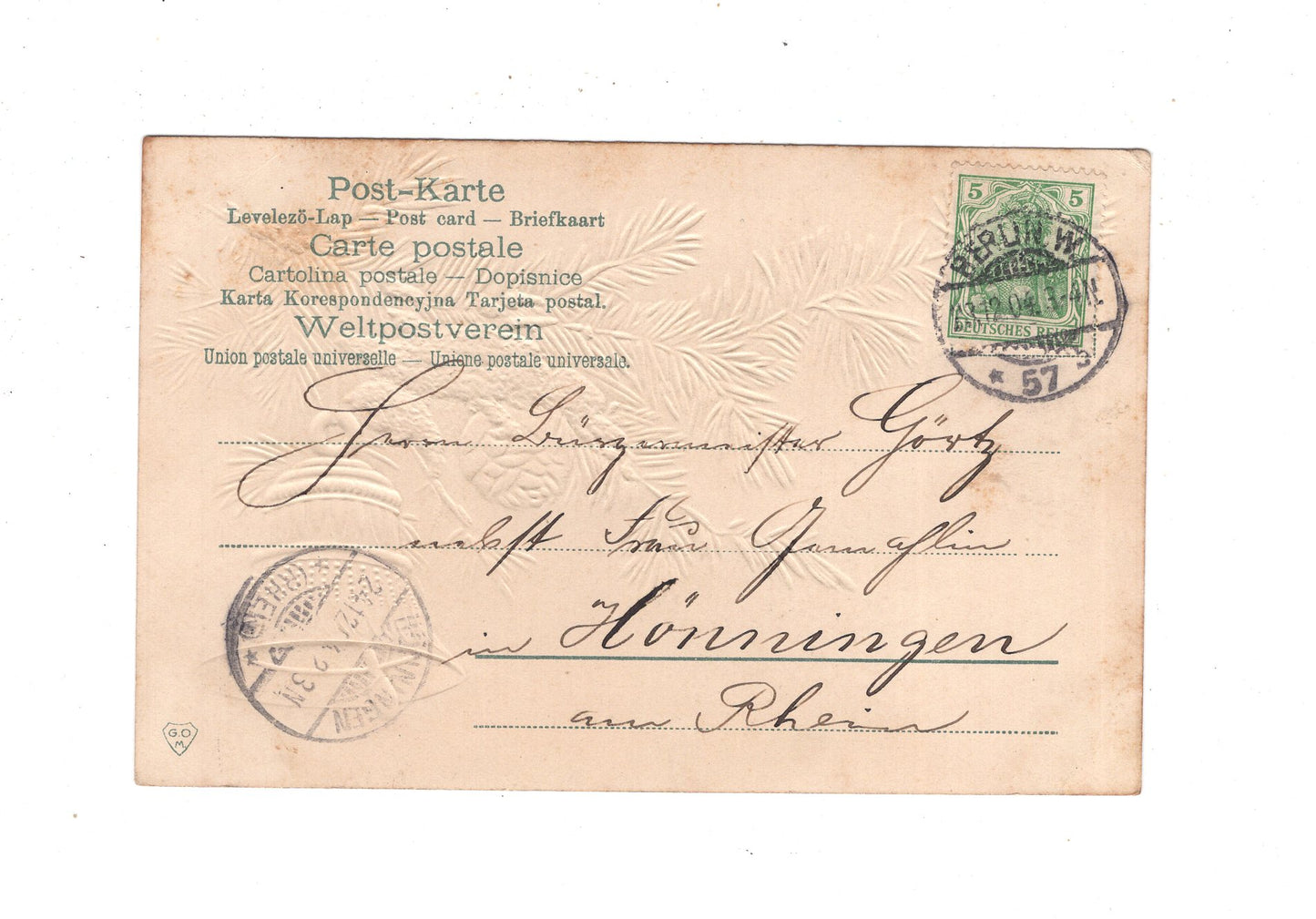 Ansichtskarte Feiertage / Frohe Weihnachten / K1-59