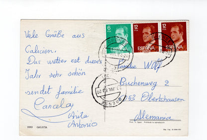 Ansichtskarte Galicia / Spanien