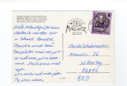 Ansichtskarte Mallnitz / Kärnten / Österreich