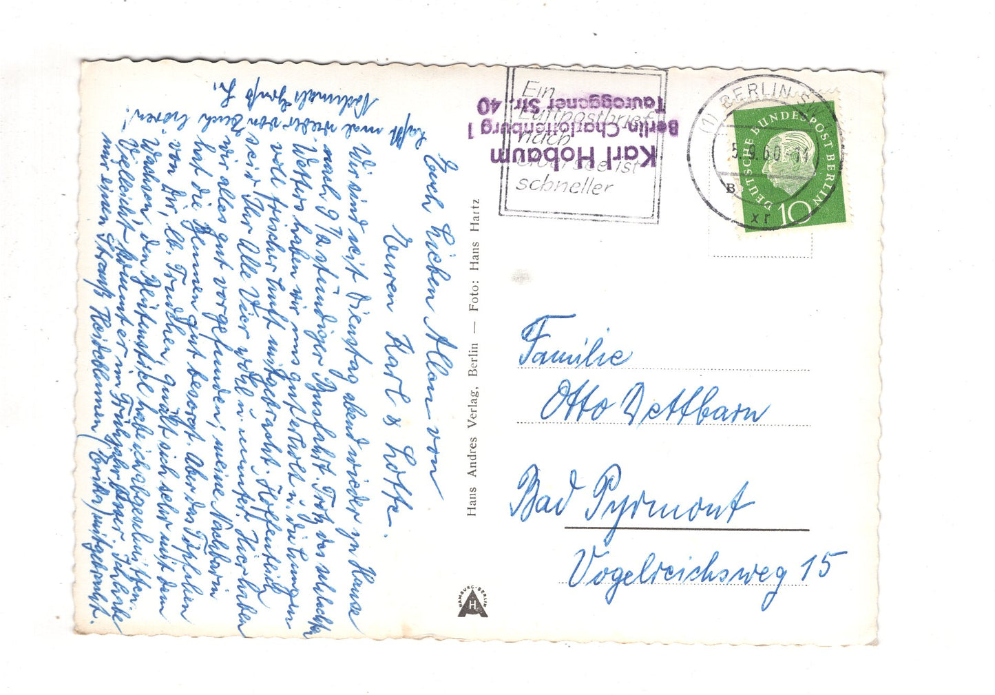 Ansichtskarte Grüße aus Berlin / I1-66