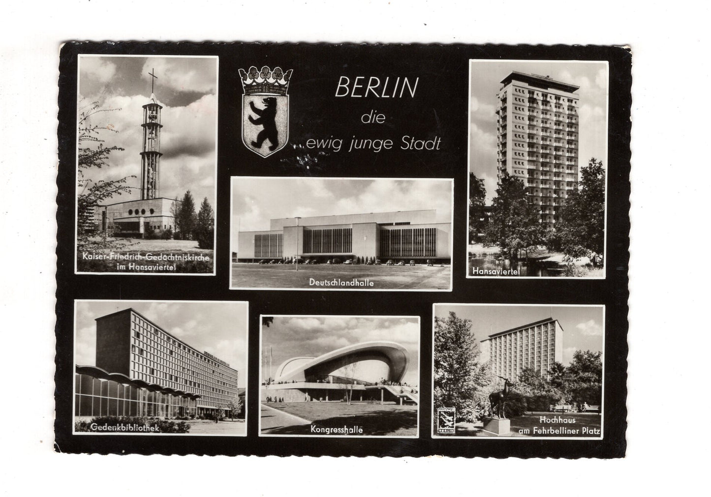 Ansichtskarte Berlin - die ewig junge Stadt / I1-66