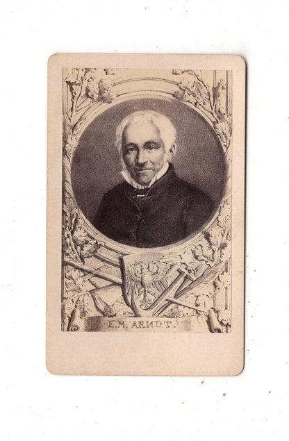 Fotografie Kunst / Ernst Moritz Arndt - 1870er