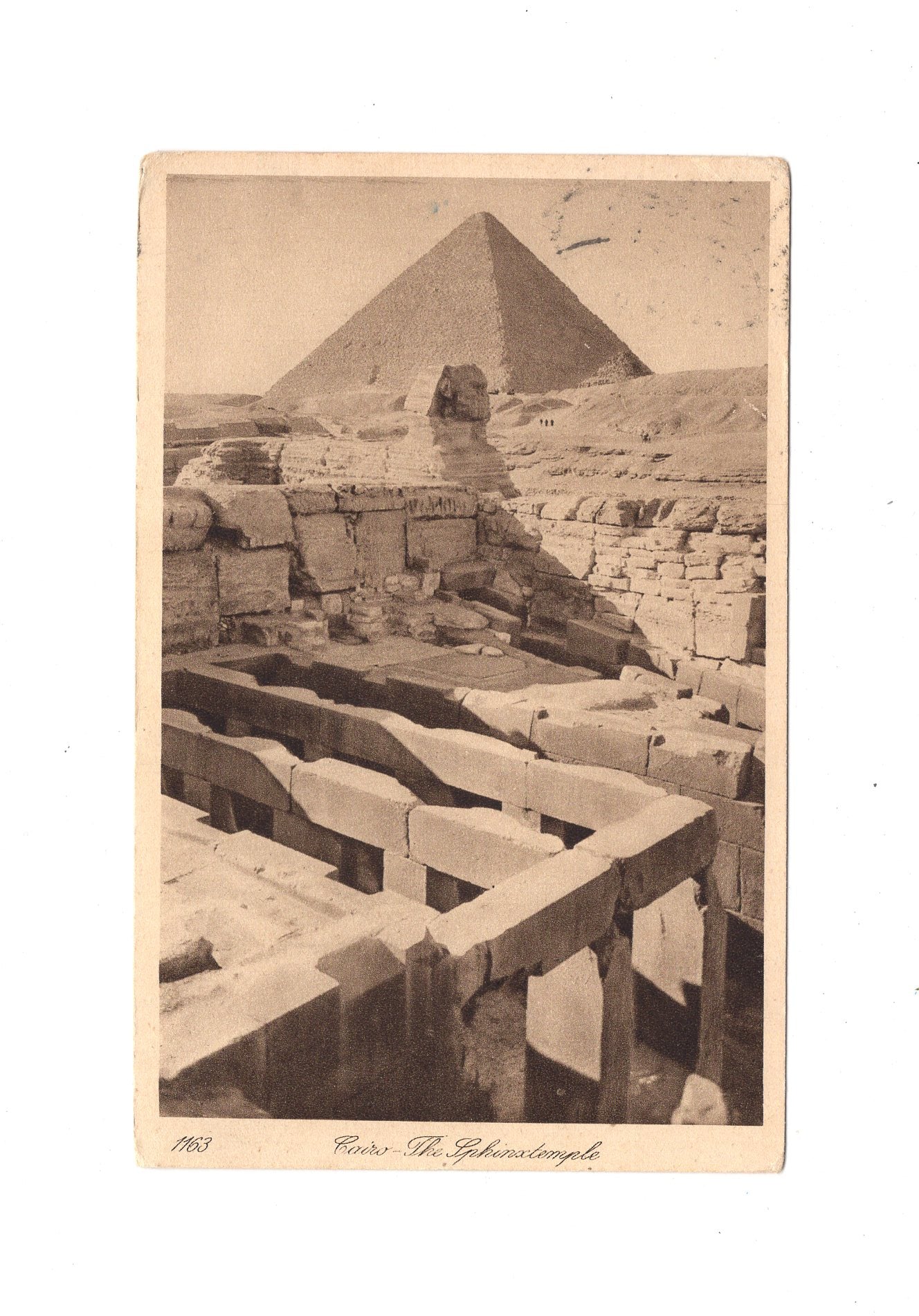 Ansichtskarte Kairo / Sphinx-Tempel / Ägypten