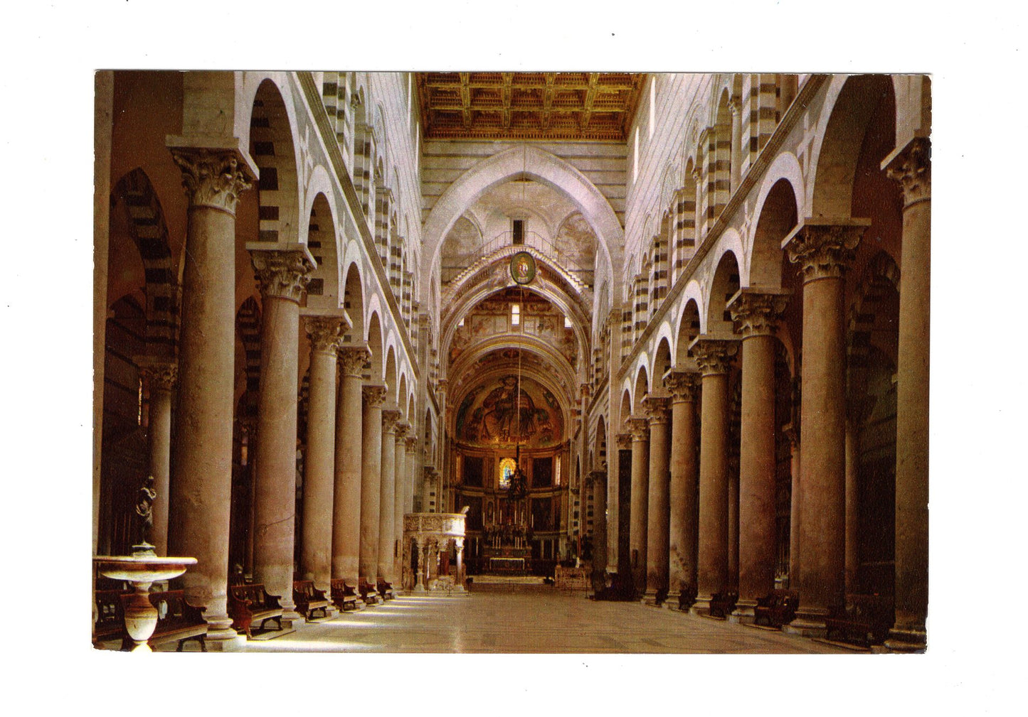 Ansichtskarte Pisa / Interno del Duomo / Italien
