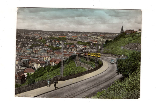 Ansichtskarte Stuttgart / Neue Weinsteige