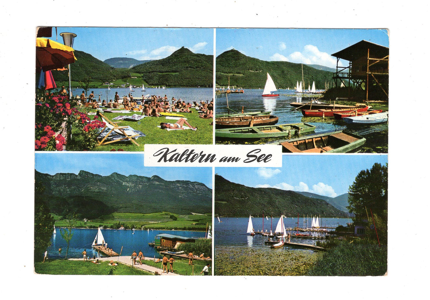 Ansichtskarte Kaltern am See bei Bozen / Italien