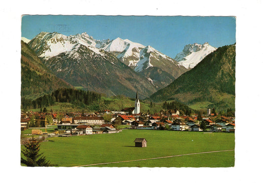 Ansichtskarte Oberstdorf in den Allgäuer Alpen / H1-54
