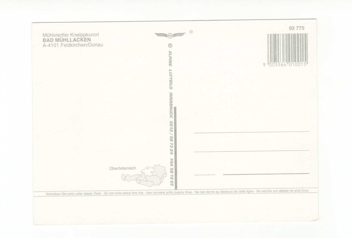 Ansichtskarte Bad Mühllacken / Oberösterreich / Österreich