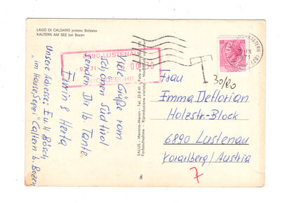 Ansichtskarte Kaltern am See bei Bozen / Italien