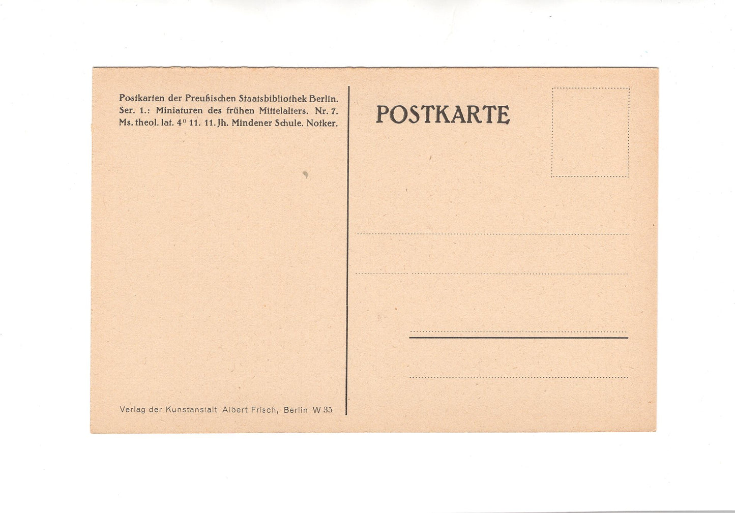 Ansichtskarte / Kunst Postkarte der Preußischen Staatsbibliothek Berlin