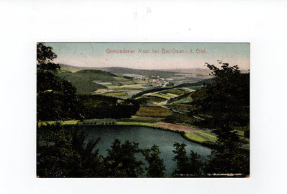 Ansichtskarte Gemündener Maar bei Daun in der Eifel