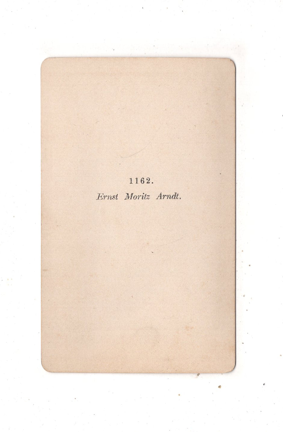 Fotografie Kunst / Ernst Moritz Arndt - 1870er