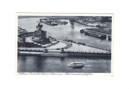 Ansichtskarte Koblenz am Rhein / Deutsches Eck