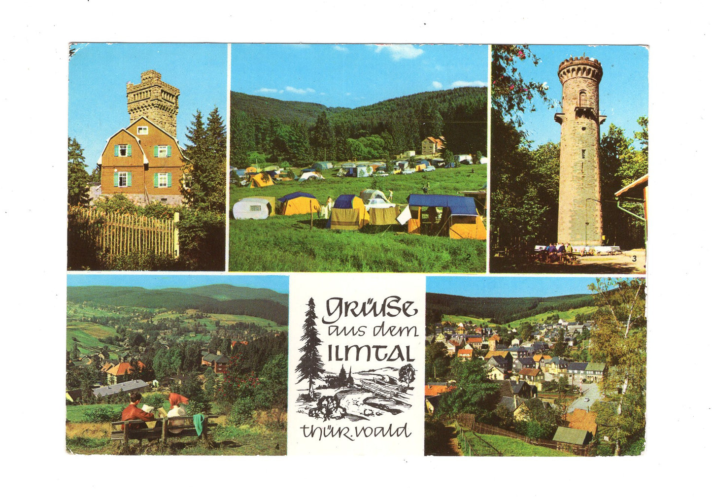 Ansichtskarte Ilmtal / Thüringer Wald